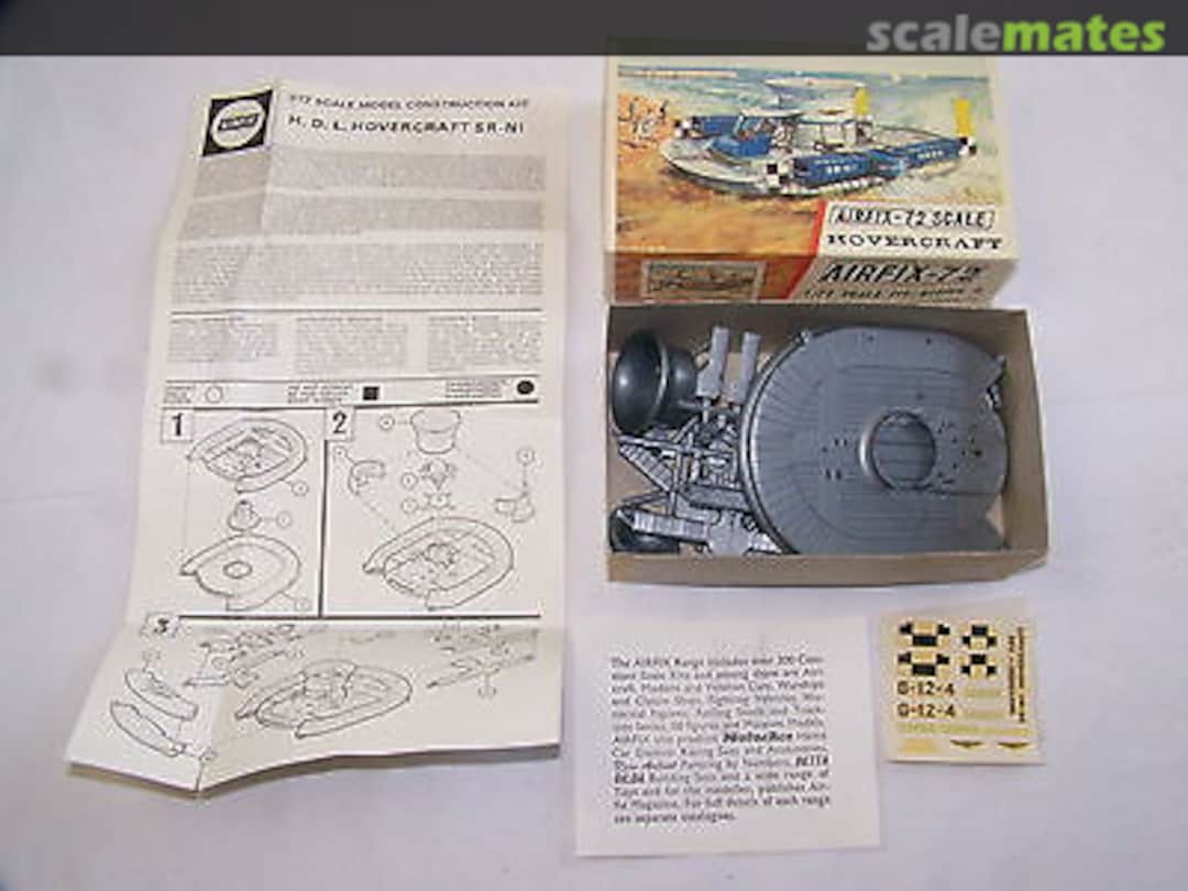 Contents Hovercraft 287 Airfix Contents Hovercraft 287 Airfix