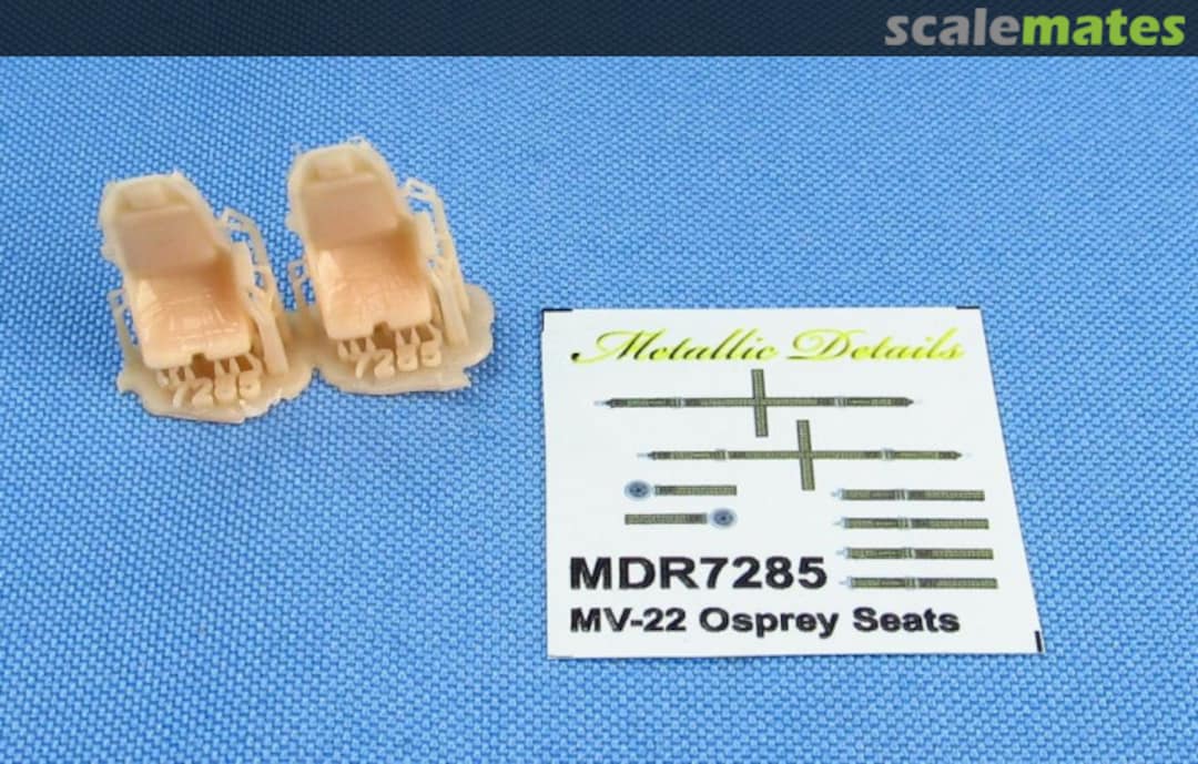 Boxart Bell V-22 Osprey. Seats MDR7285 Metallic Details Boxart Bell V-22 Osprey. Seats MDR7285 Metallic Details