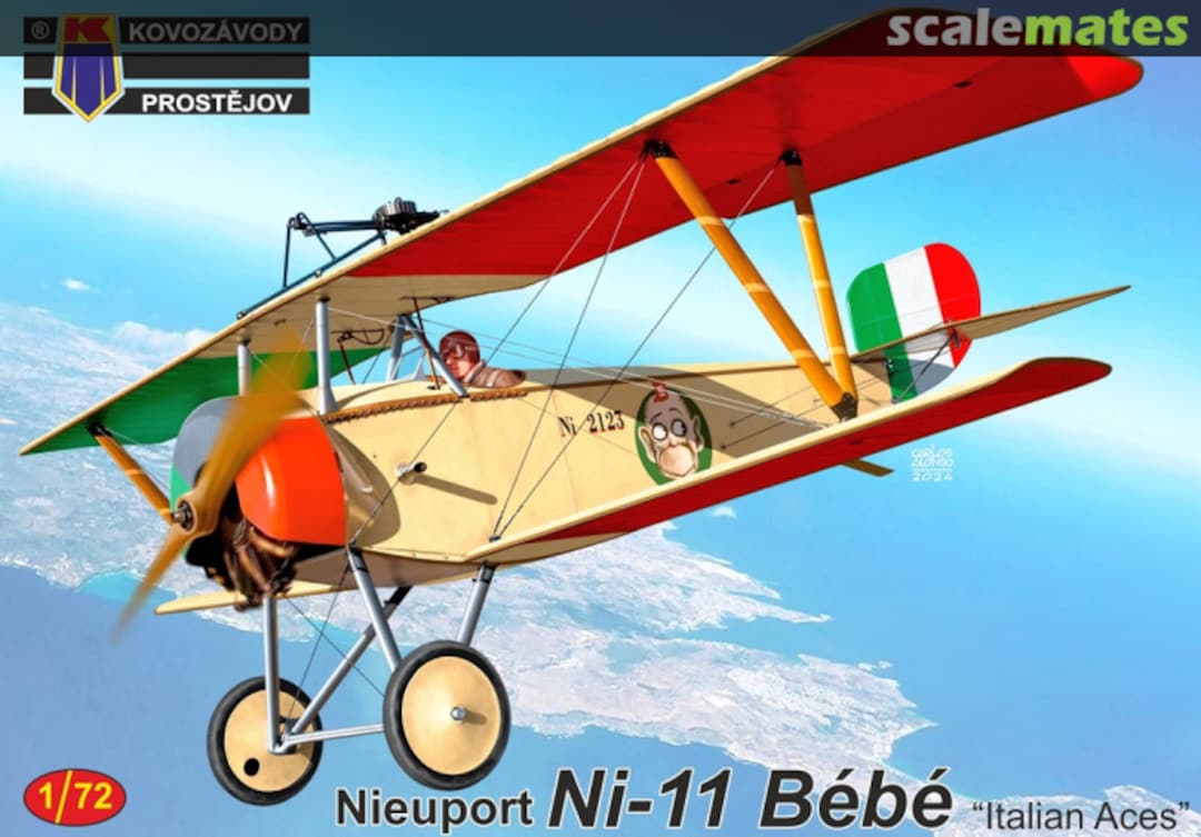 Boxart Nieuport Ni-11 Bébé KPM0450 Kovozávody Prostějov Boxart Nieuport Ni-11 Bébé KPM0450 Kovozávody Prostějov