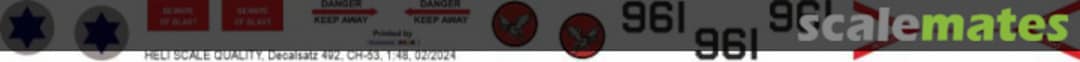 Boxart CH-53 - Israel Yom Kippur 961 Decal 492 Heli Scale Quality Boxart CH-53 - Israel Yom Kippur 961 Decal 492 Heli Scale Quality