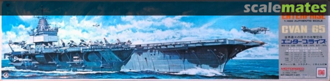 Boxart U.S.S. Enterprise CVAN-65 OT1-27-3500 Otaki Boxart U.S.S. Enterprise CVAN-65 OT1-27-3500 Otaki