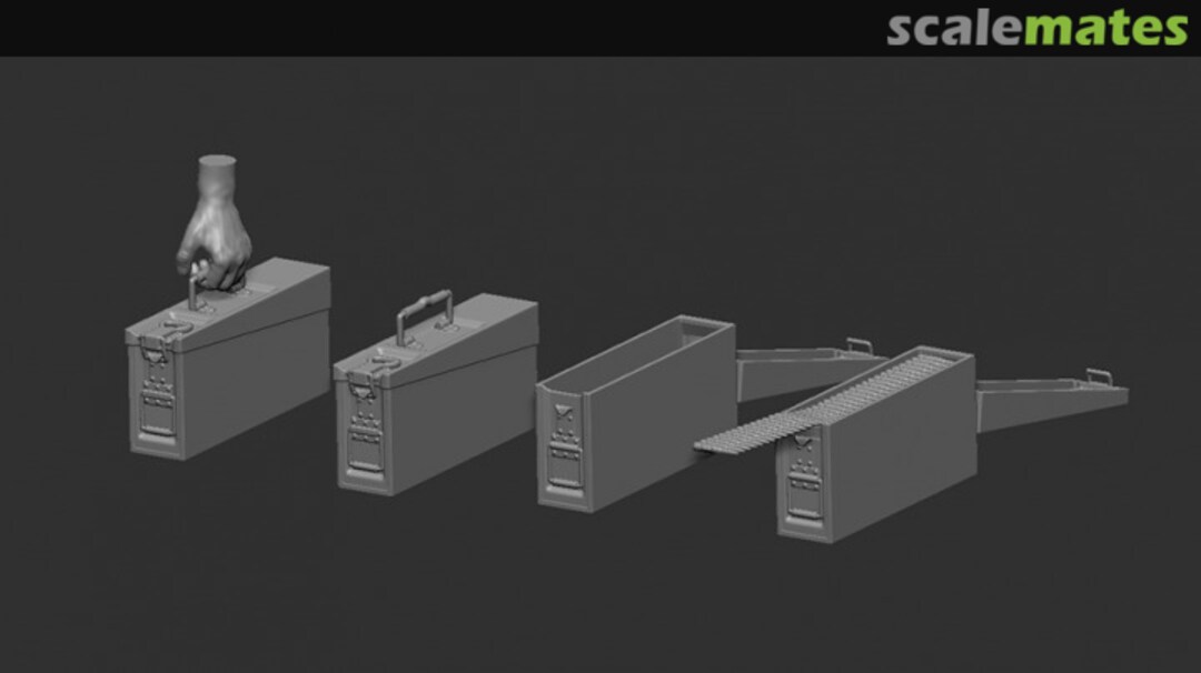 Boxart Ammo Box for MG34 / MG42 A058-48 Firma49 Boxart Ammo Box for MG34 / MG42 A058-48 Firma49