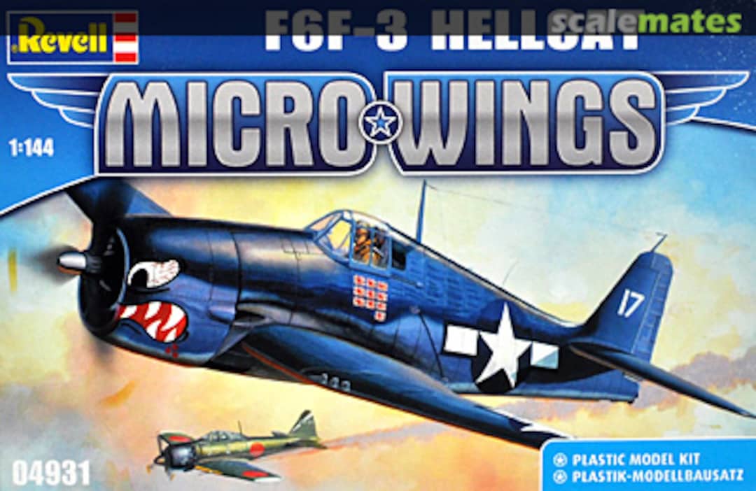 Boxart F6F-3 Hellcat 04931 Revell Boxart F6F-3 Hellcat 04931 Revell