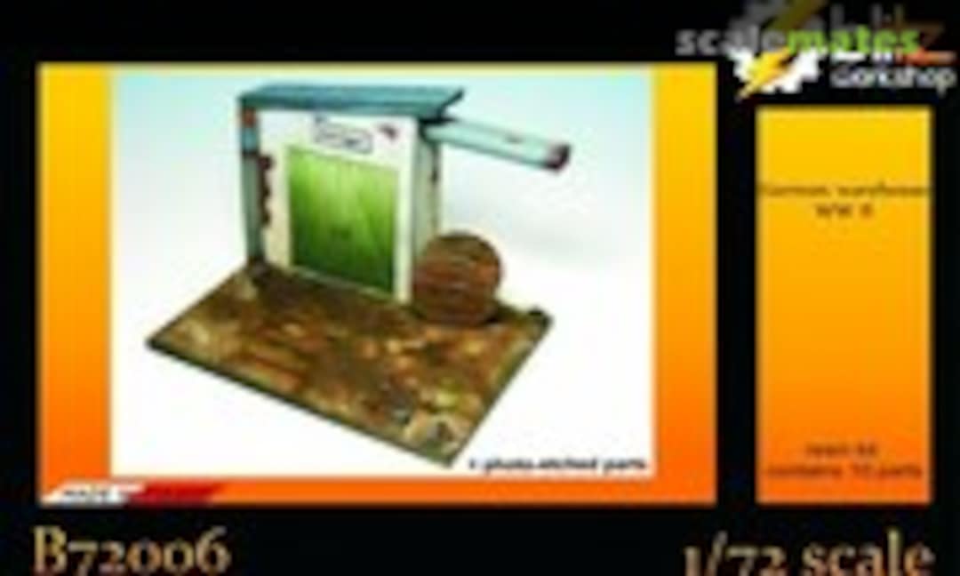 1:72 German warehouse WW II (Blitz Workshop B72006)