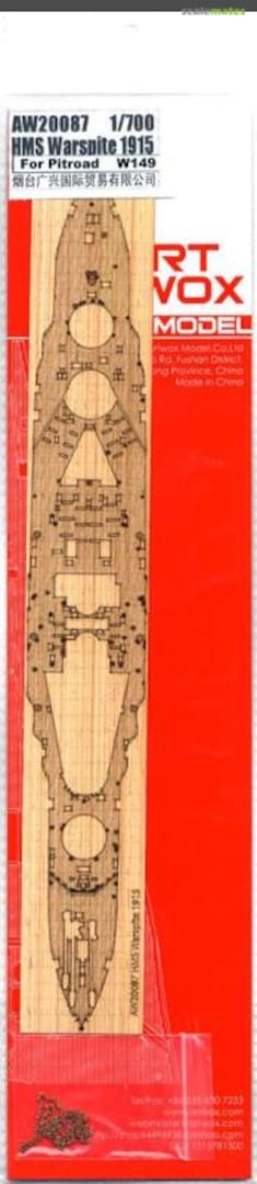 Boxart HMS Warspite (1915) AW20087 ArtwoxModel Boxart HMS Warspite (1915) AW20087 ArtwoxModel