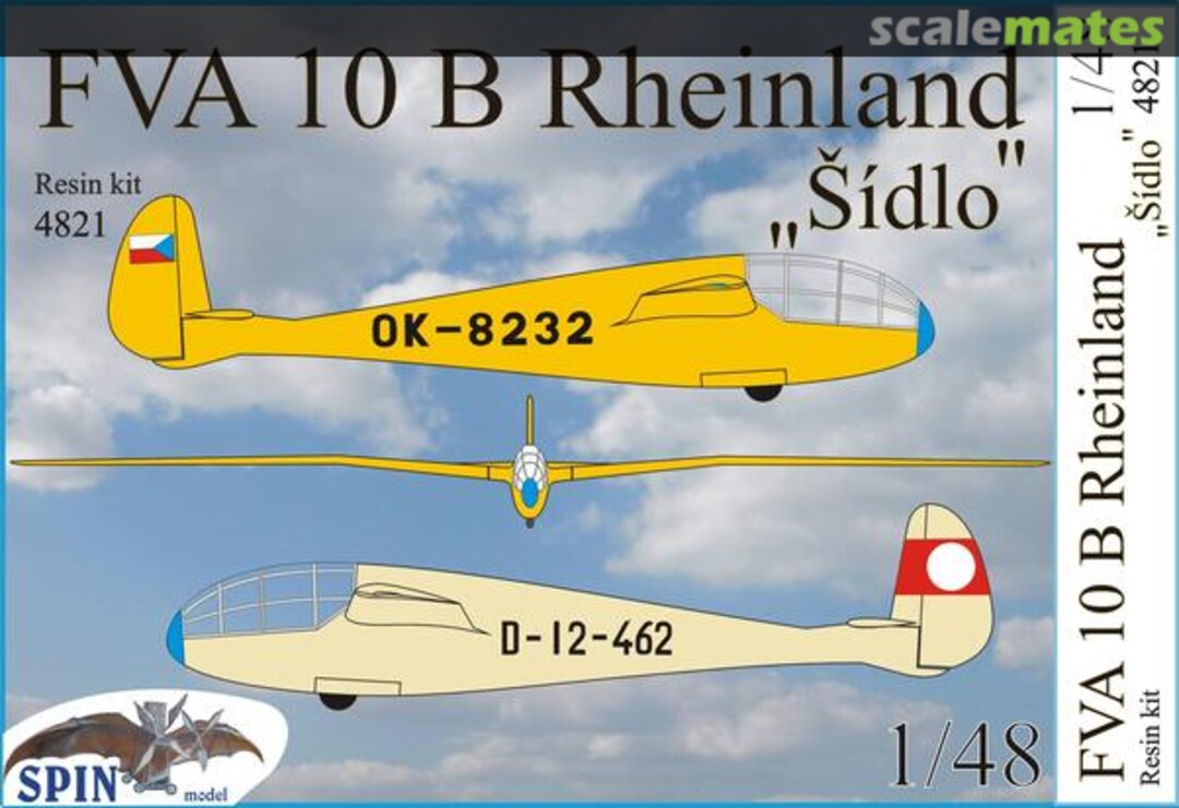 Boxart FVA 10B Rheinland 4821 SPIN model Boxart FVA 10B Rheinland 4821 SPIN model