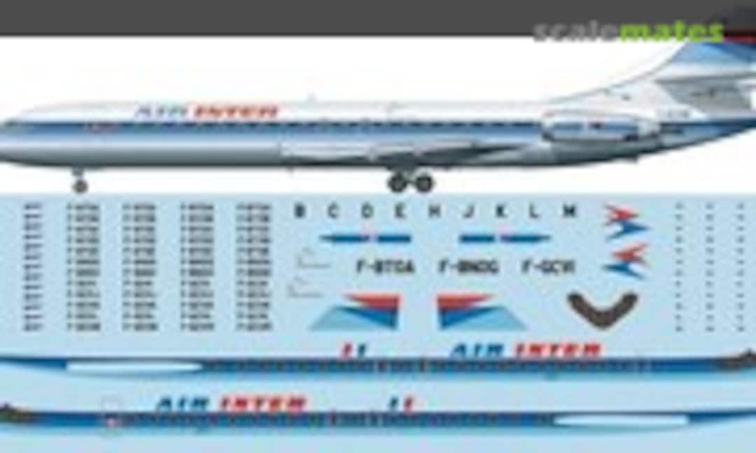 1:144 Sud SE-210 Caravelle 12 (F-RSIN FRP4070)