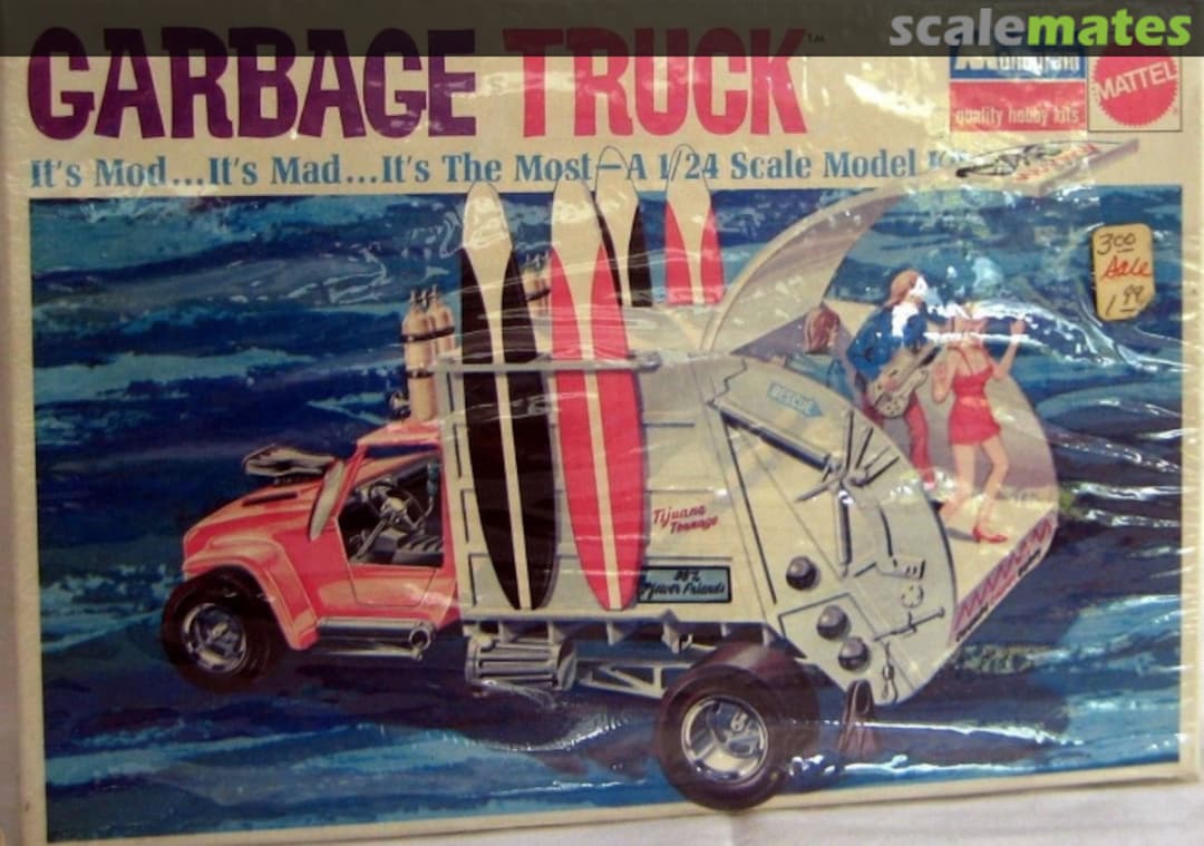Boxart Garbage Truck 6739 Monogram/Mattel Boxart Garbage Truck 6739 Monogram/Mattel