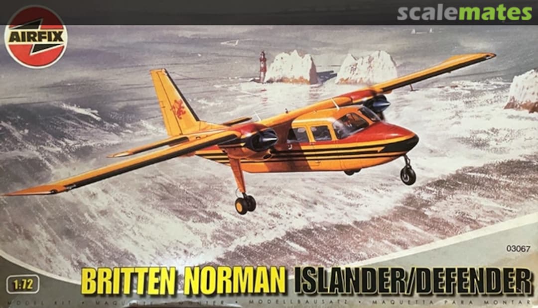 Boxart Britten Norman Islander / Defender 03067 Airfix Boxart Britten Norman Islander / Defender 03067 Airfix