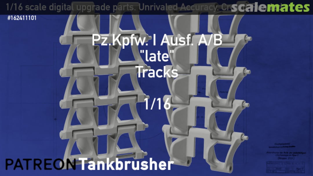 Boxart Pz.Kpfw. I Ausf. A/B (late) 162411101 Tankbrusher Scale Modeling Boxart Pz.Kpfw. I Ausf. A/B (late) 162411101 Tankbrusher Scale Modeling