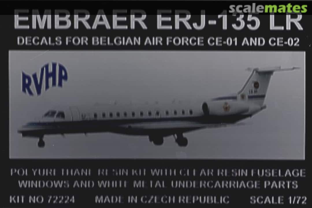 Boxart Embraer ERJ-135 LR 72224 RVHP Boxart Embraer ERJ-135 LR 72224 RVHP