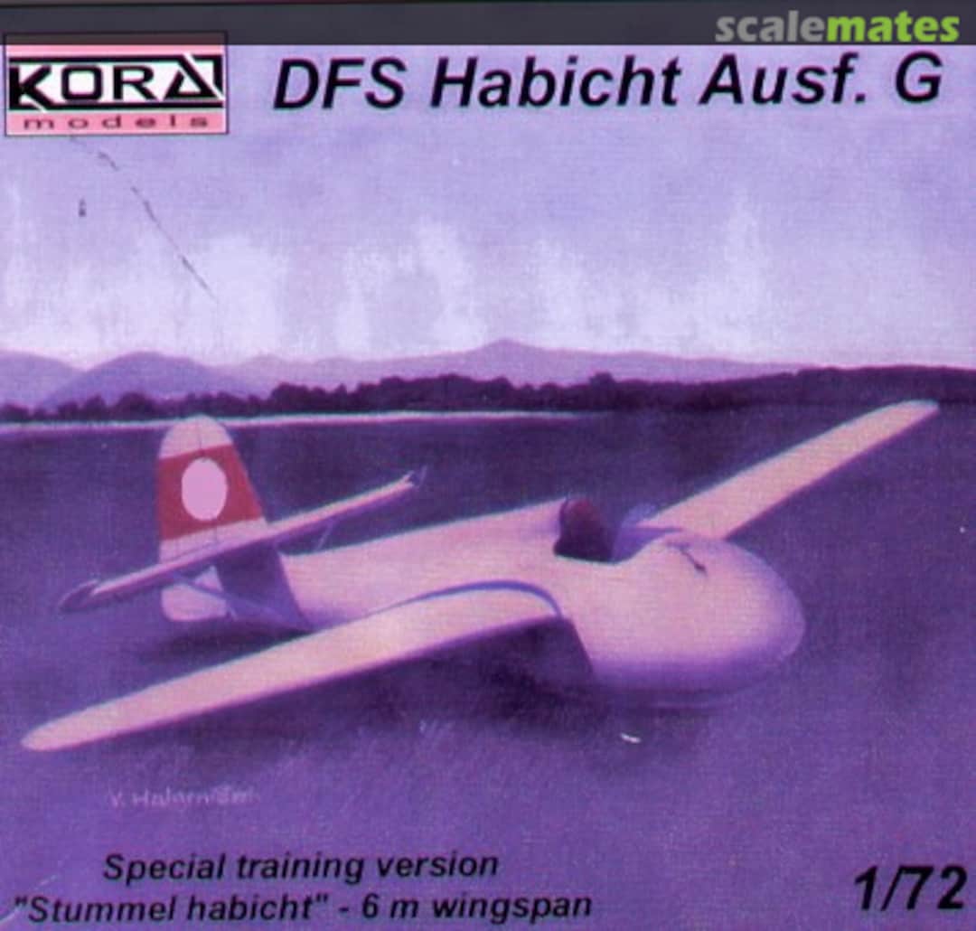 Boxart DFS Habicht Ausf. G 72014 Kora Models Boxart DFS Habicht Ausf. G 72014 Kora Models