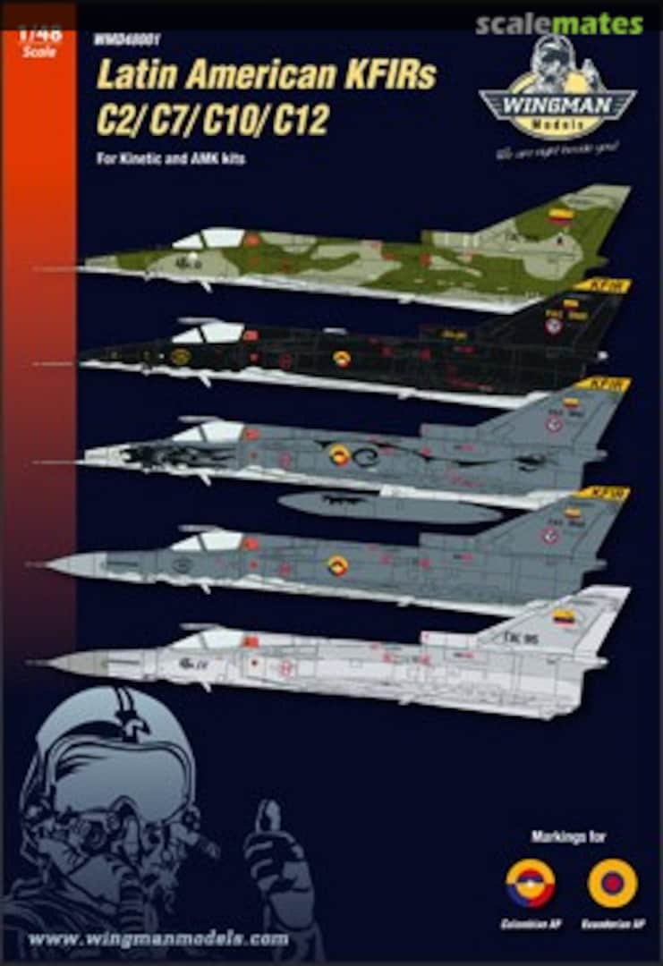 Boxart Latin American KFIRs WMD48001 Wingman Models