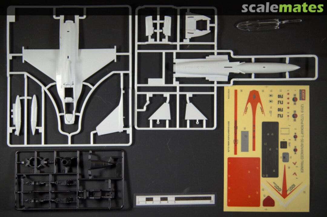 Contents T-50 Advanced Trainer 12519 Academy Contents T-50 Advanced Trainer 12519 Academy