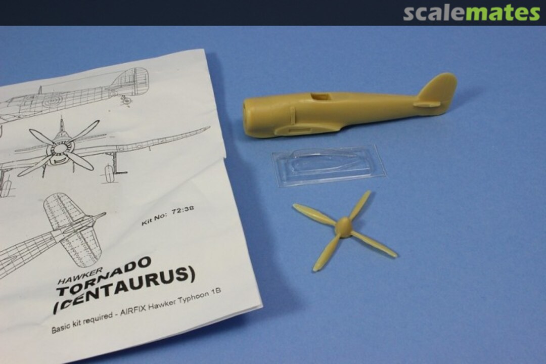 Boxart Hawker Tornado (Centaurus) 72:38 Maintrack Models Boxart Hawker Tornado (Centaurus) 72:38 Maintrack Models