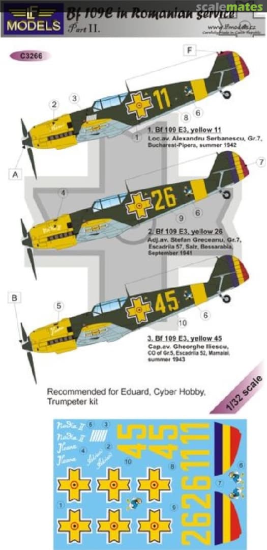 Boxart Bf 109E C3266 LF Models Boxart Bf 109E C3266 LF Models