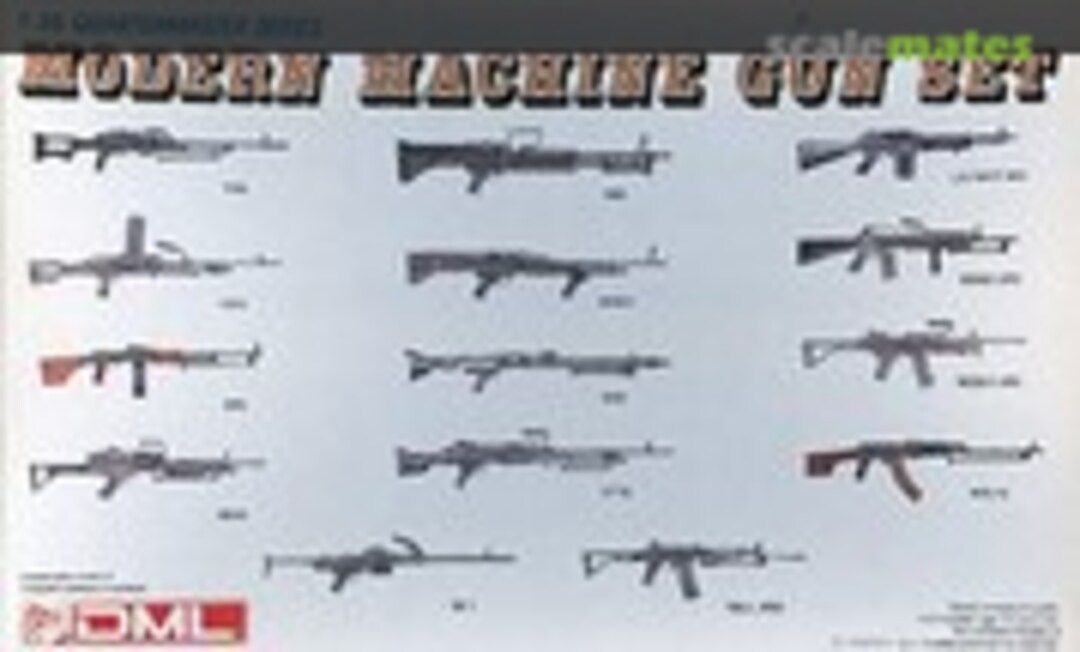 1:35 Modern Machine Gun Set (DML 3806) 3806