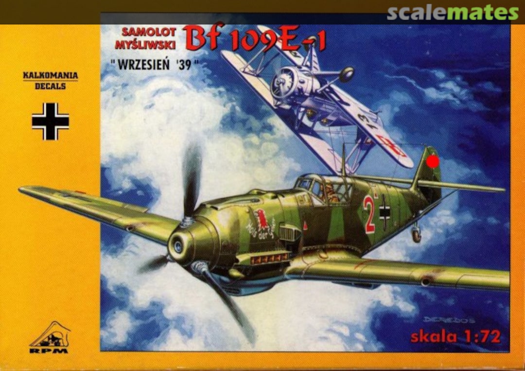 Boxart Bf 109E-1 72009 RPM Boxart Bf 109E-1 72009 RPM