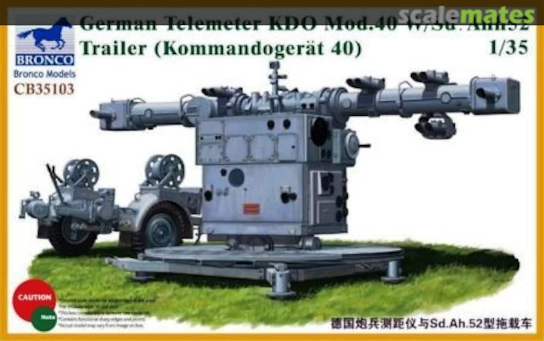 Boxart Telemeter KDO Mod.40 CB35103 Bronco Boxart Telemeter KDO Mod.40 CB35103 Bronco