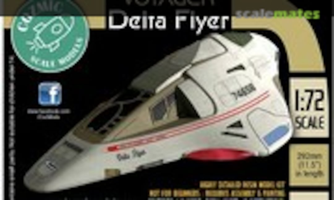 1:72 Delta Flyer (Cozmic Scale Models CSM-102) CSM-102