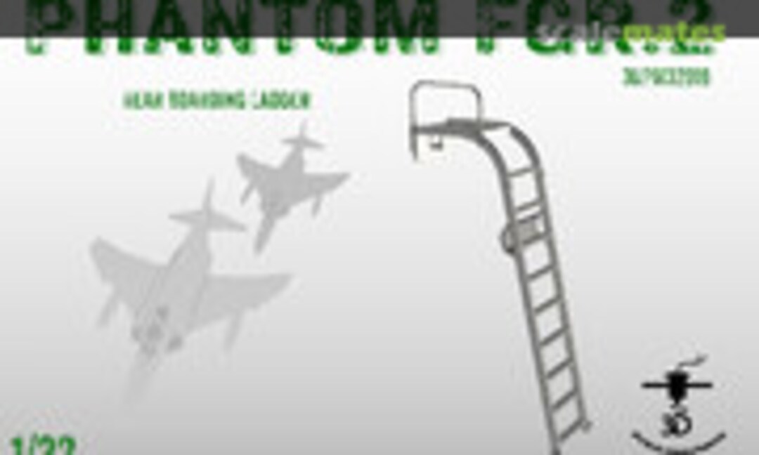 1:32 Rear Boarding ladder for F-4 fgr.2 (3D Print Mayhem 3DPM32018) 3DPM32018