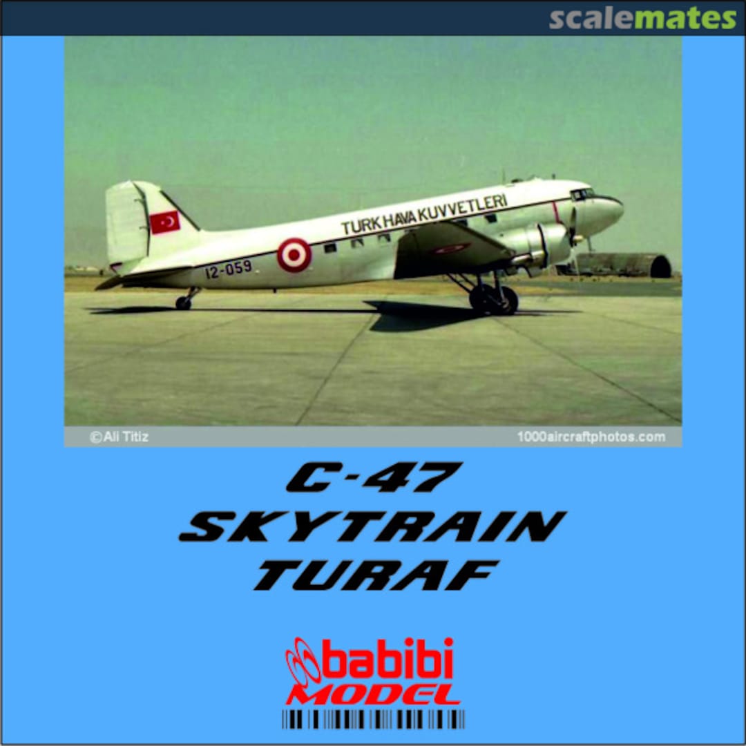 Boxart C-47 Skytrain Dbt-01163 Babibi model Boxart C-47 Skytrain Dbt-01163 Babibi model