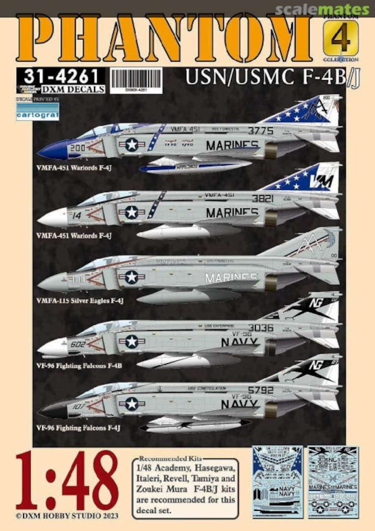 Boxart Phantom Collection #4 31-4261 Double Xcellent Model Boxart Phantom Collection #4 31-4261 Double Xcellent Model