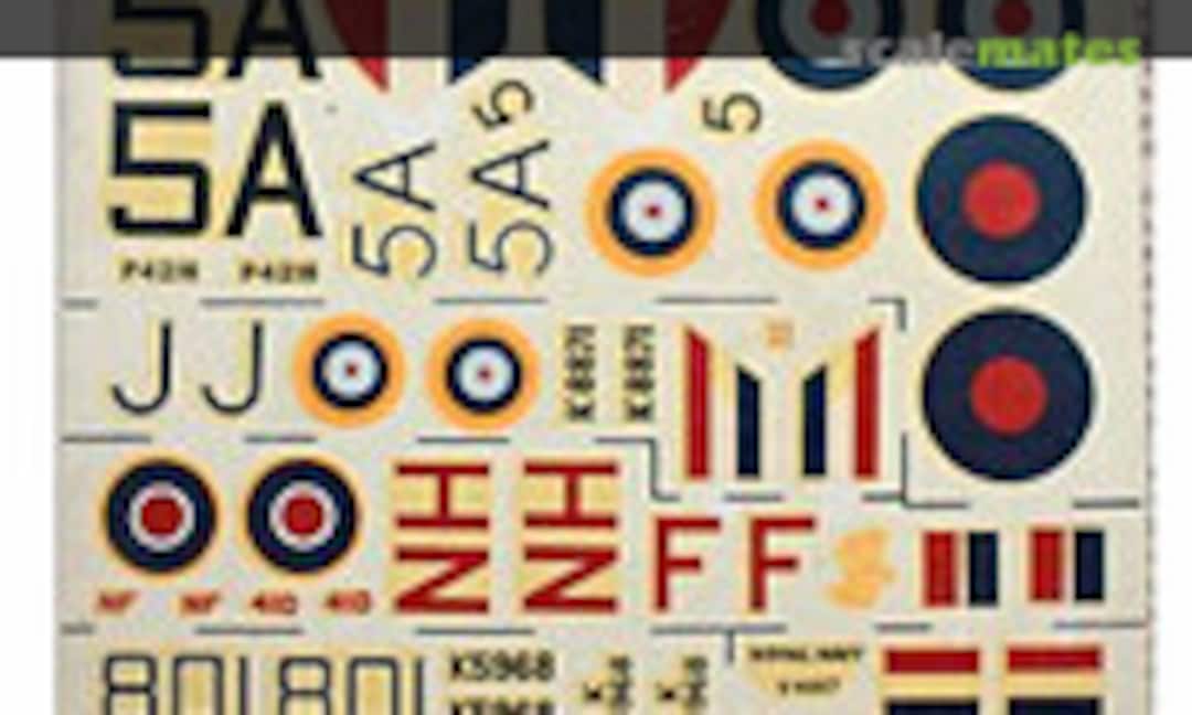 1:72 Fairey Firefly, Fairey Swordfish (ESCI 58) 58