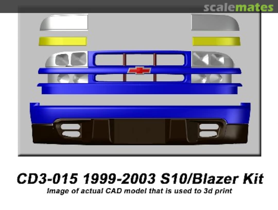 Boxart 1999-2003 S10/Blazer Kit CD3-015 Canuck 3D Model Parts