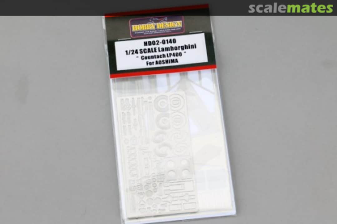 Boxart Lamborghini Countach LP400 HD02-0140 Hobby Design Boxart Lamborghini Countach LP400 HD02-0140 Hobby Design