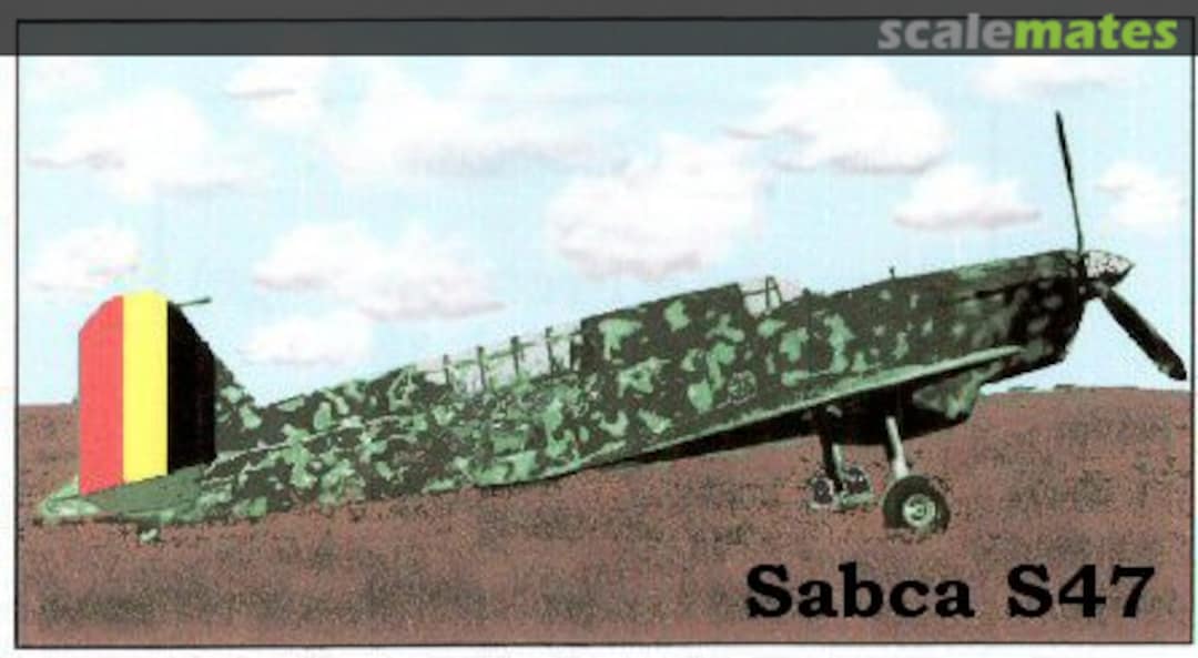 Boxart SABCA S47 DA 72133 VAMI Models Boxart SABCA S47 DA 72133 VAMI Models