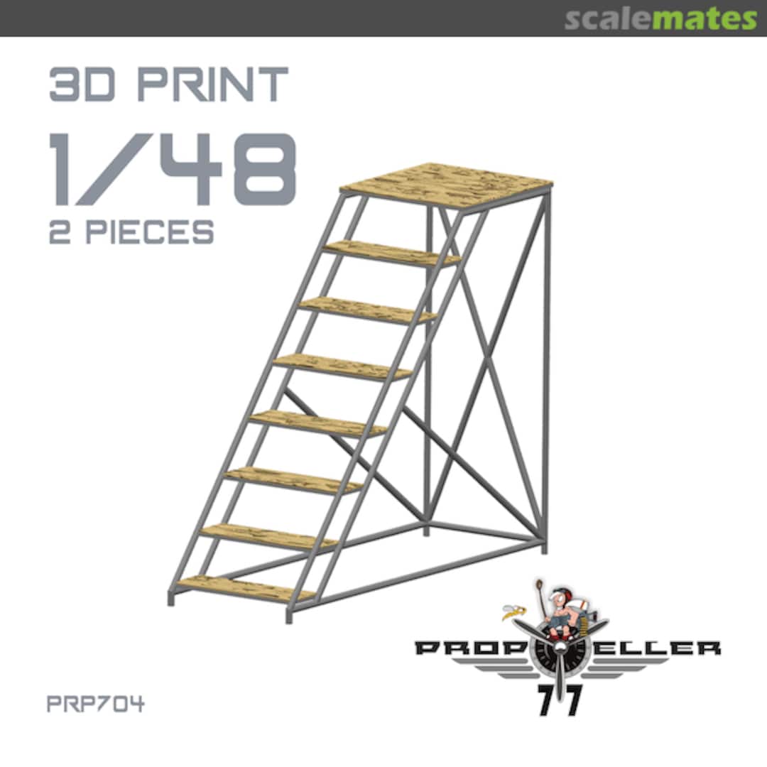 Boxart Luftwaffe Workshop Ladders (2x) PRP704 77 Propeller Boxart Luftwaffe Workshop Ladders (2x) PRP704 77 Propeller