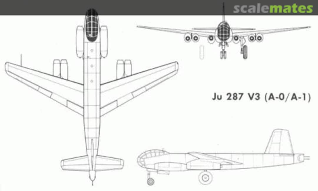 Boxart Ju 287 V3 Projekt CPR 47 Classic Plane Boxart Ju 287 V3 Projekt CPR 47 Classic Plane