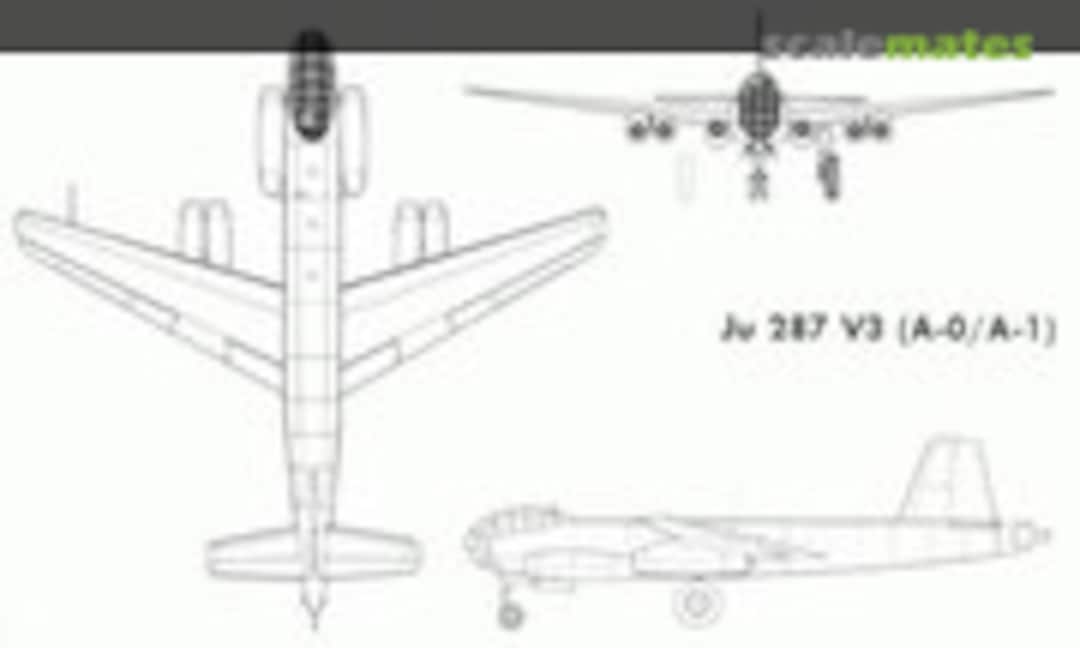 1:72 Ju 287 V3 Projekt (Classic Plane CPR 47) CPR 47
