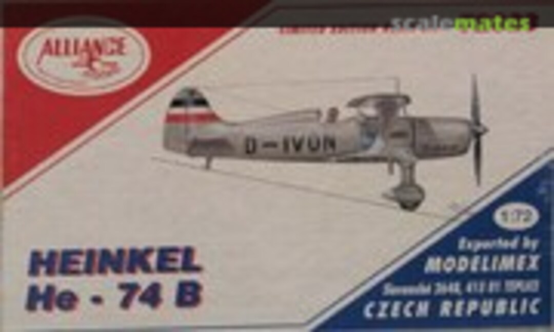 1:72 Heinkel He 74 B (Alliance Models 72023) 72023
