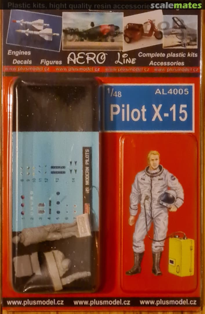 Boxart Pilot X-15 AL4005 PlusModel Boxart Pilot X-15 AL4005 PlusModel