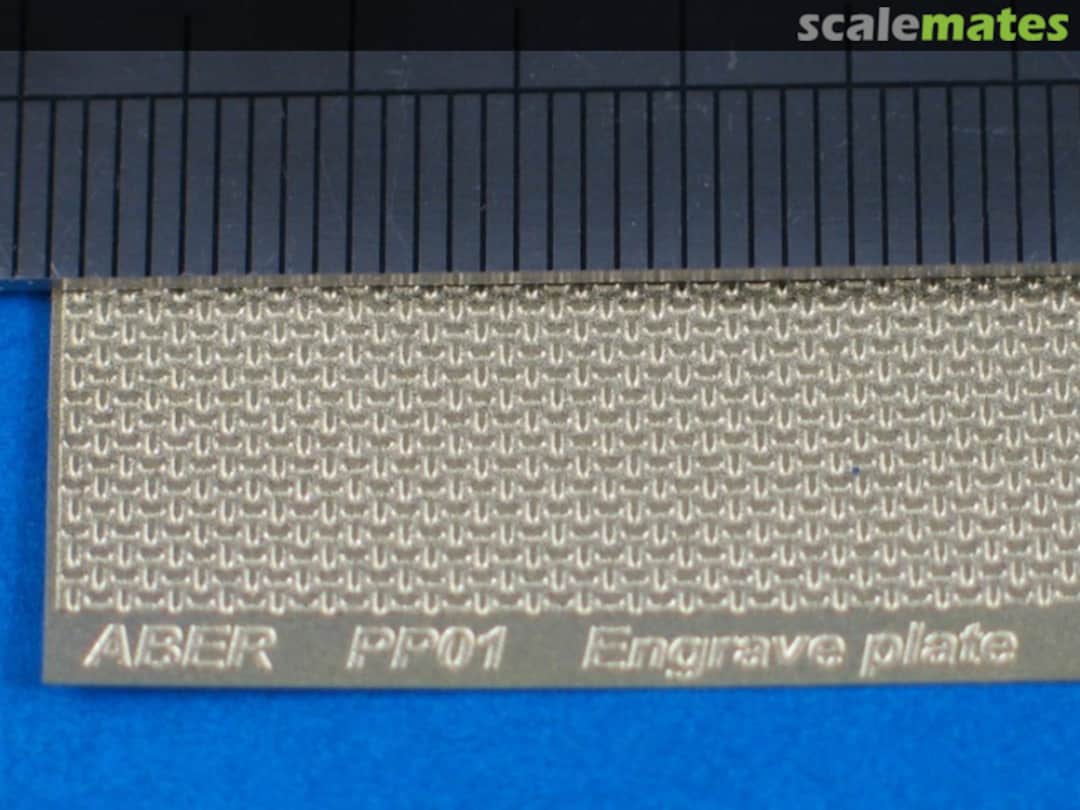Boxart Engrave Plate (88 x 57mm) - Pattern 01 PP01 Aber