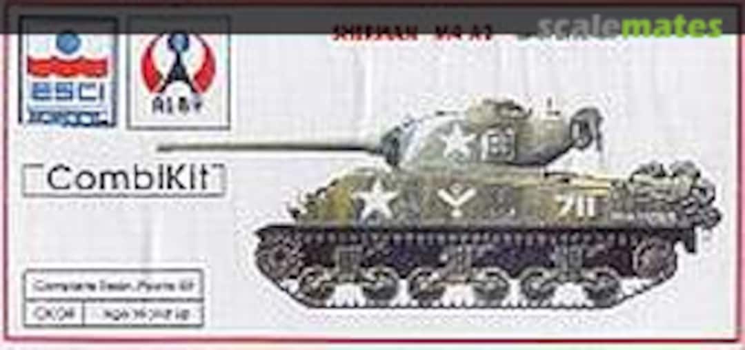 Boxart Sherman M4 A3 CK-04 AL-BY/ESCI Boxart Sherman M4 A3 CK-04 AL-BY/ESCI