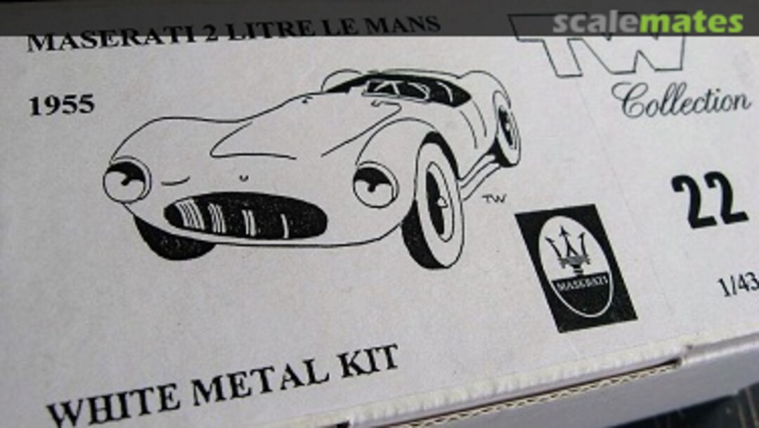 Boxart Maserati 2 Litre Le Mans 22 TW Collection Boxart Maserati 2 Litre Le Mans 22 TW Collection