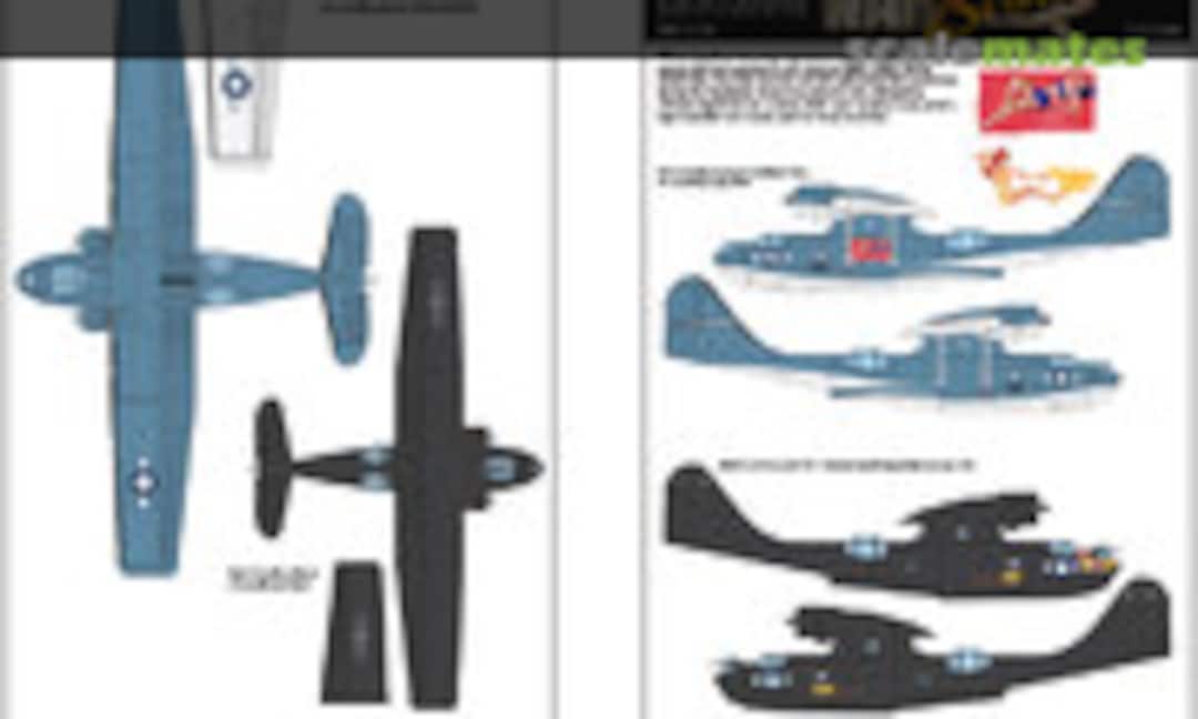 1:72 PBY-5 Catalinas - 'Black Cats' (Kits-World KW172150)