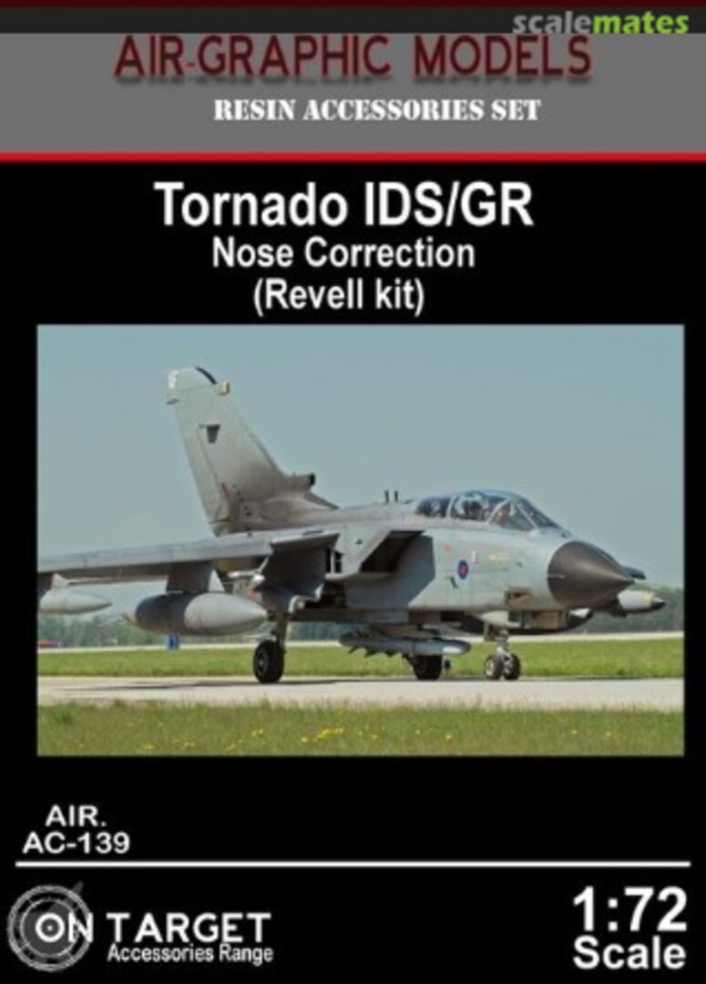 Boxart Tornado IDS/GR Nose Correction AIR.AC-139 Air-Graphics Models