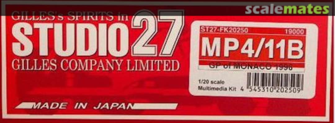 Boxart McLaren MP4/11B ST27-FK20250 Studio27