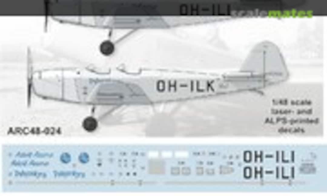 1:48 Klemm Kl 25d VIIr (Arctic Decals ARC48-024) ARC48-024