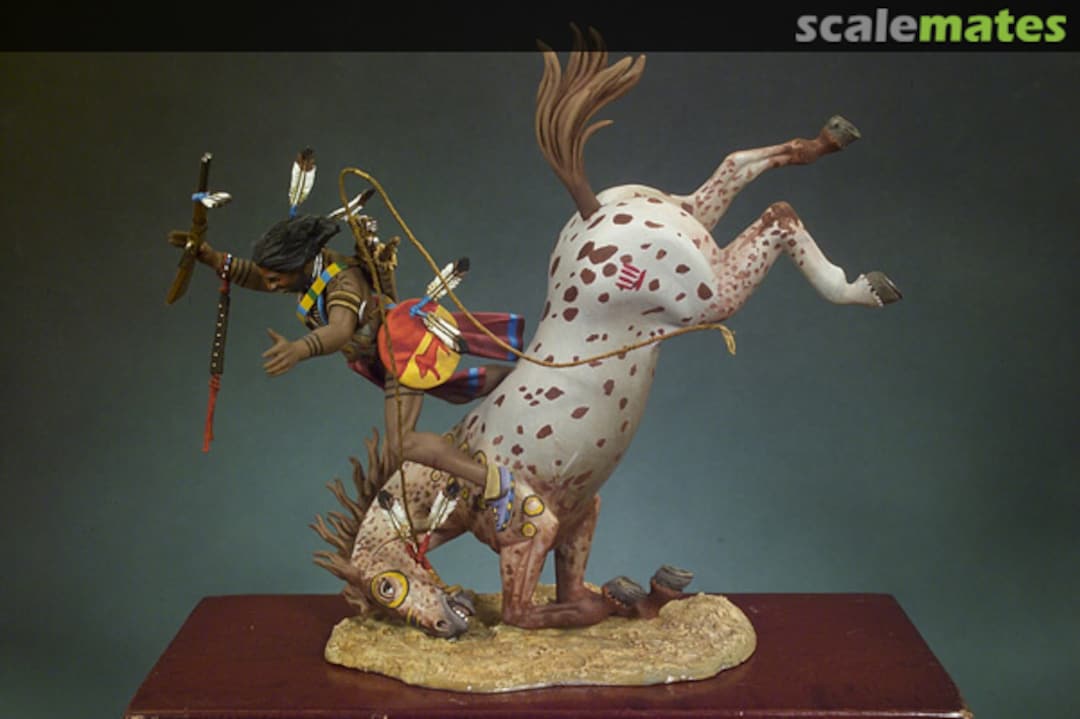 Boxart Sioux Warrior Falling Down S4-F05 Andrea Miniatures Boxart Sioux Warrior Falling Down S4-F05 Andrea Miniatures