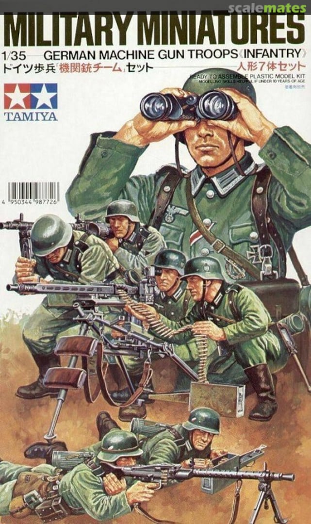 Boxart Machine Gun Troops 35038 Tamiya Boxart Machine Gun Troops 35038 Tamiya