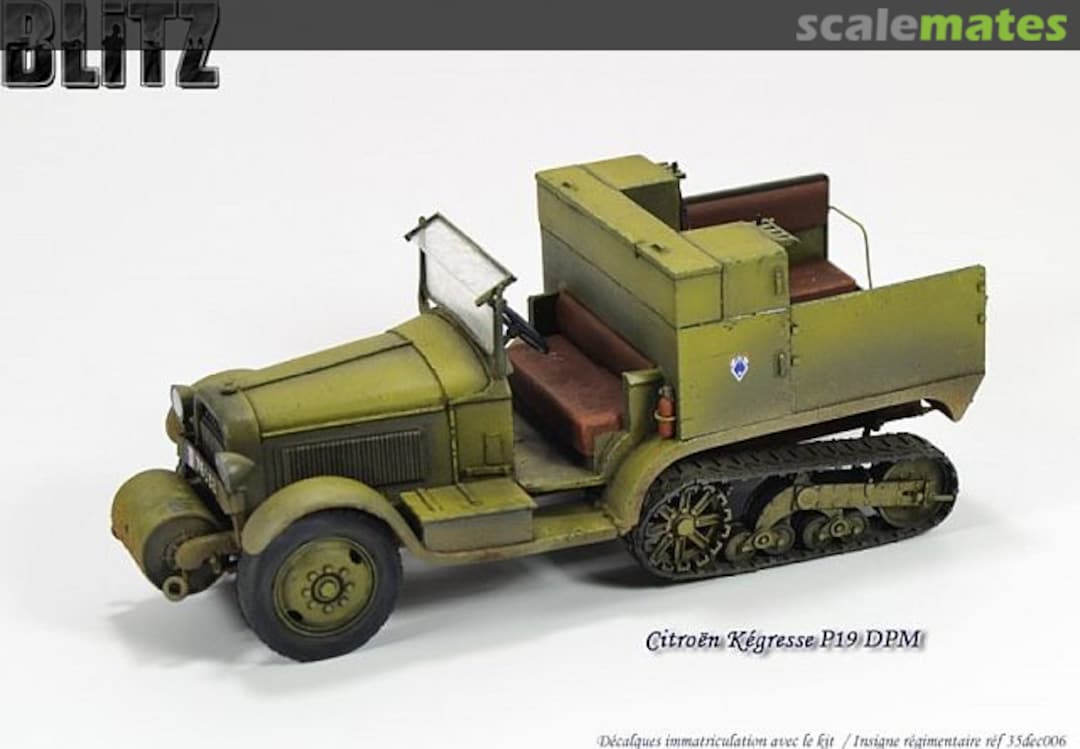 Boxart Citroën-Kegresse P19 DPM 35FS 1064 Blitz Boxart Citroën-Kegresse P19 DPM 35FS 1064 Blitz