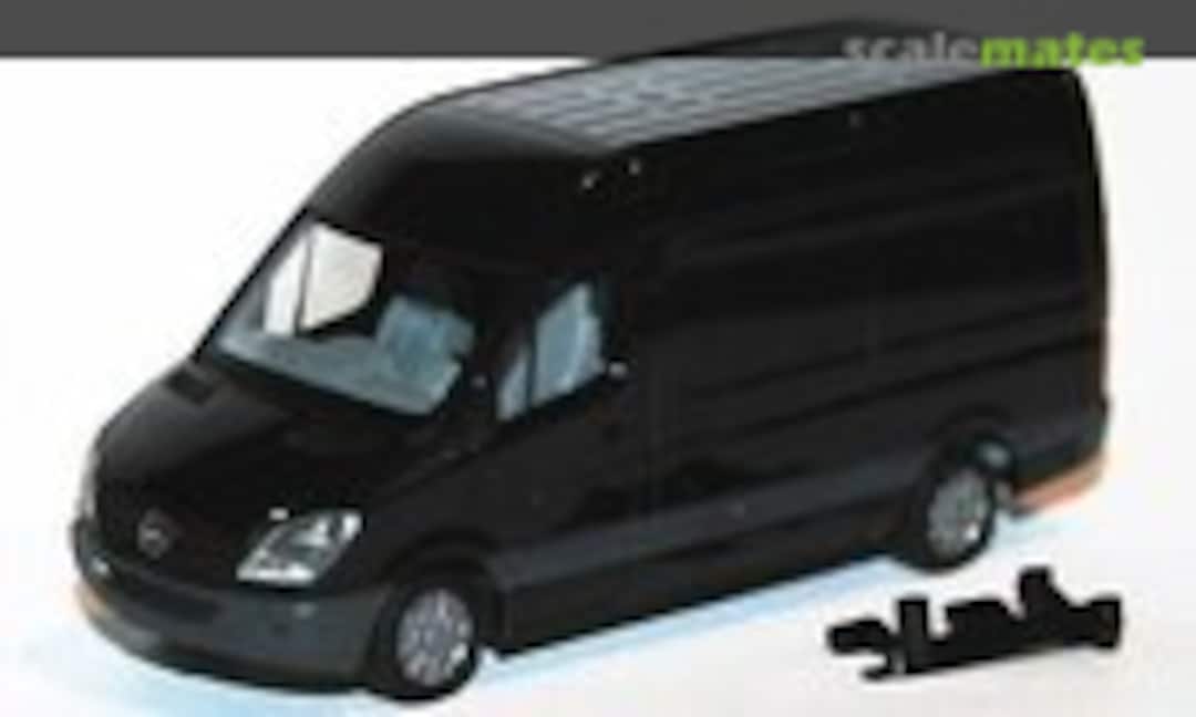 1:87 Mercedes-Benz Sprinter '06 Kasten Hochdach, Schwarz (Herpa 047081)