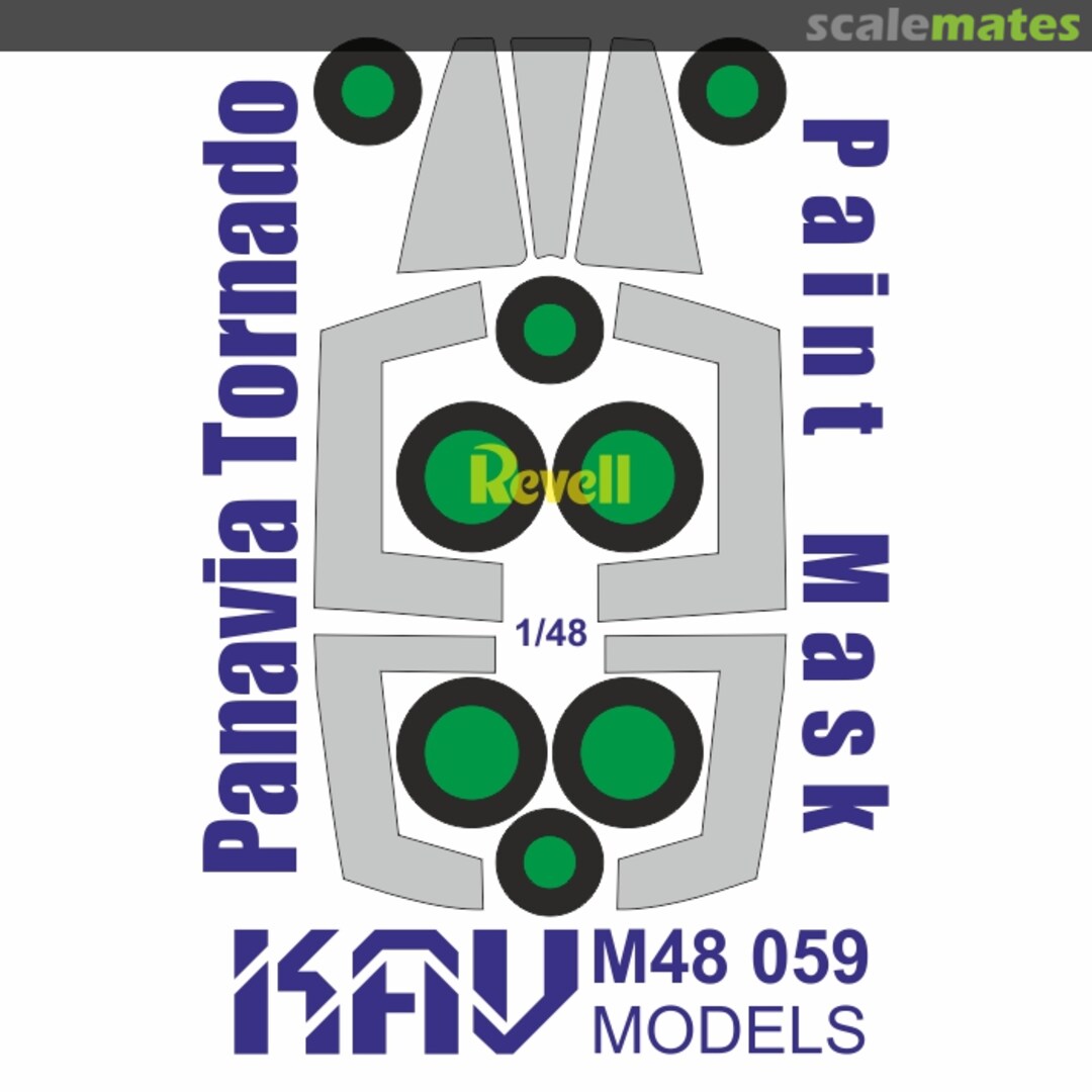 Boxart Paint mask Panavia Tornado (Revell) KAV M48 059 KAV models Boxart Paint mask Panavia Tornado (Revell) KAV M48 059 KAV models