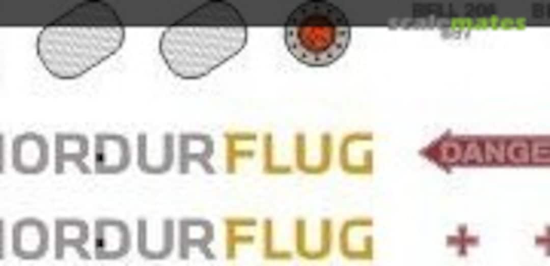 1:32 Bell 206 - Nordurflug - TF-HDI (Heli Scale Quality Decal 189) Decal 189