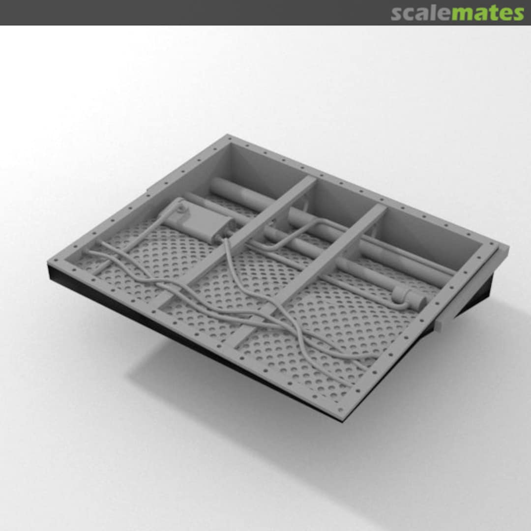 Boxart Maintenance Compartment for AMT/ERTL Snowspeeder Falcon 3D Parts Boxart Maintenance Compartment for AMT/ERTL Snowspeeder Falcon 3D Parts